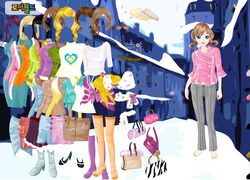 Jeu Blue City Dress up